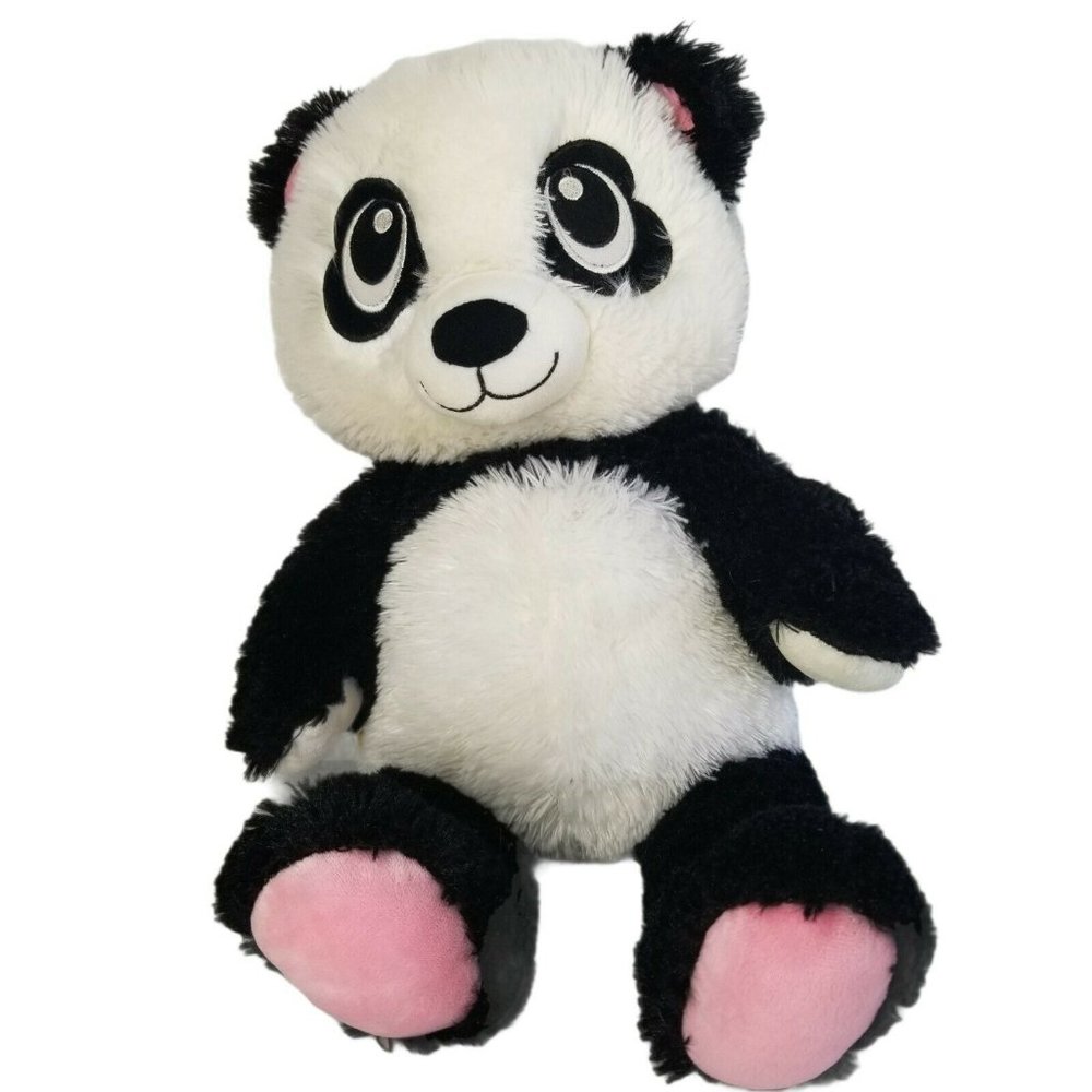 Build a Bear Workshop Harajuku Hugs Panda Bear Plush Stuffed Animal Toy 18" BABW